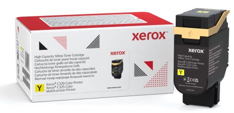 Xerox C325 toner Yellow 5500 oldalra