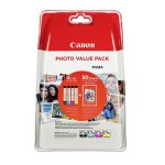   Canon CLI-571XL BK/C/M/Y tintapatron + 10x15 fotópapír multipack (eredeti)
