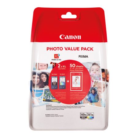 Canon PG-560XL + CL-561XL tintapatron multipack (eredeti)