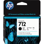 HP 3ED71A / 712 fekete tintapatron (eredeti)