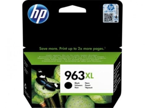 HP 3JA30AE / 963XL fekete tintapatron (eredeti)