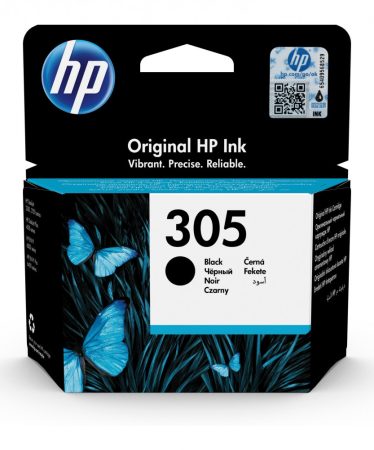 HP 3YM61AE tintapatron fekete No.305 (eredeti)