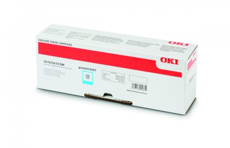 OKI C610 kék toner 6k (eredeti)