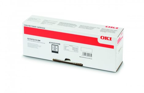 OKI C610 fekete toner 8k (eredeti)