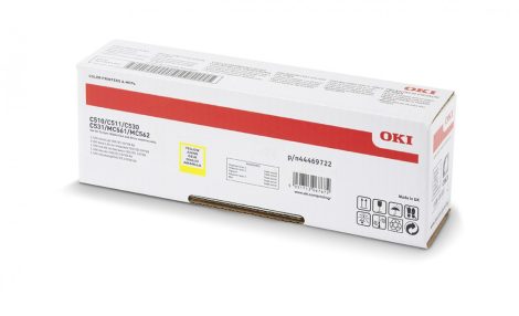 Oki C510/530/MC561 sárga toner 5K (eredeti)