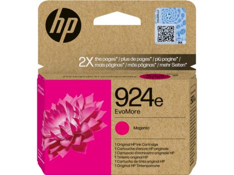 HP 4K0U8NE Tintapatron Magenta 800 oldal kapacitás No.924e EvoMore
