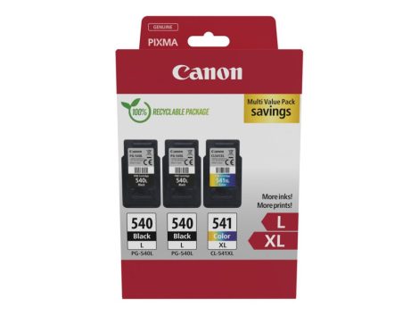 Canon PG-540Lx2 (2x11ml) + CL-541XL (1x15 ml) Multipack 
