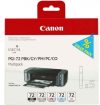 Canon PGI-72 fotó BK/GY/PM/PC/CO tintapatron multipack (eredeti)