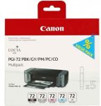   Canon PGI-72 fotó BK/GY/PM/PC/CO tintapatron multipack (eredeti)