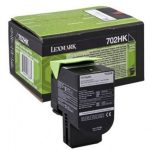 Lexmark 70C2HK0 (702HK) toner, fekete4K (eredeti) CS310/410