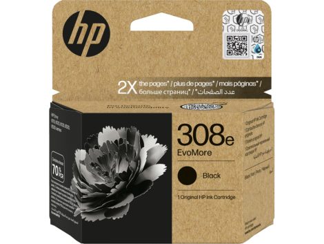 HP 7FP22UE Tintapatron Black 320 oldal kapacitás No.308 EvoMore