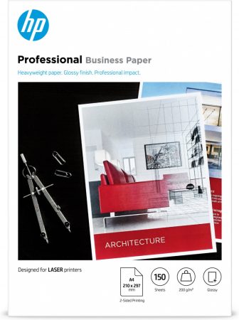 HP Professzionális üzleti fényes papír - 150 lap / A4 / 200 gramm (eredeti)