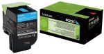 Lexmark 802SC kék toner; 2K (eredeti)  80C2SC0