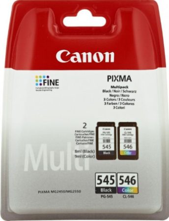 Canon PG-545 + CL-546 tintapatron multipack (eredeti)