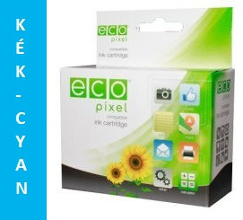 Epson T04B2 kék tintapatron "ECOPIXEL" (utángyártott)