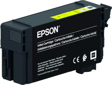 Epson T40C4 sárga tintapatron 26ml (eredeti)