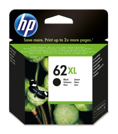 HP C2P05AE tintapatron fekete No.62XL (eredeti)