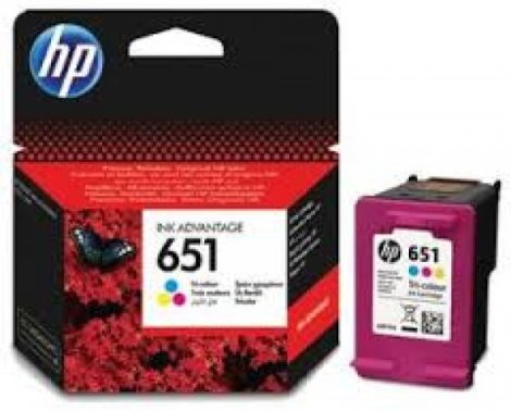 HP C2P11AE / 651 színes tintapatron (eredeti)