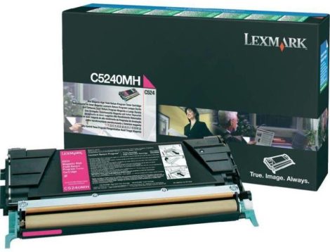 Lexmark C5240MH magenta toner (eredeti)