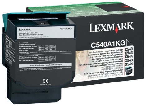 Lexmark C540A1KG fekete toner (eredeti)