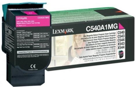 Lexmark C540A1MG magenta toner (eredeti)