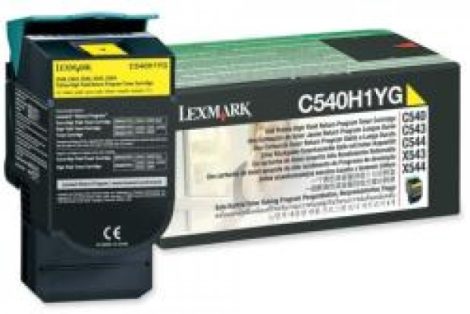 Lexmark C540H1YG sárga toner (eredeti)