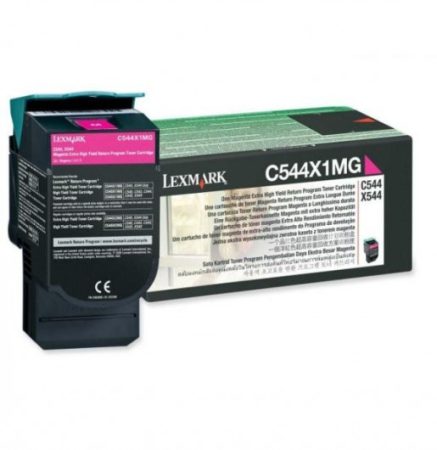 Lexmark C544X1MG extra nagykapacítású magenta toner (eredeti)