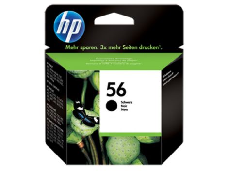 HP C6656AE / 56 fekete tintapatron (eredeti)