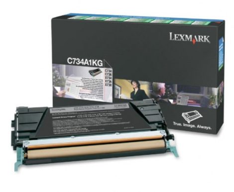 Lexmark C734/X734 fekete toner 8K (eredeti)C734A1KG