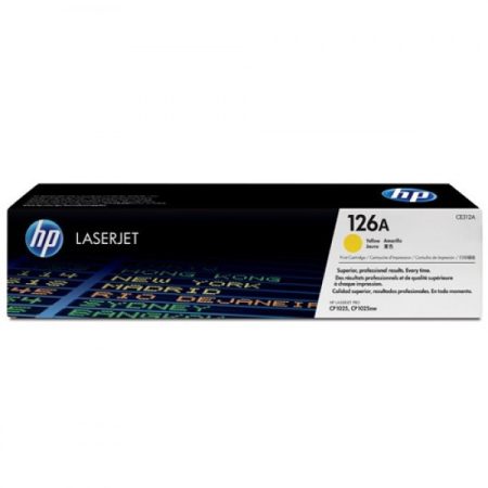 HP CE312A sárga toner 1k No.126A (eredeti)