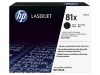 HP CF281X fekete toner 25k No.81X (eredeti)