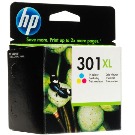 HP CH564EE színes tintapatron 8ml No.301 XL (eredeti)