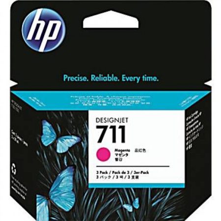 HP CZ135A tintapatronpack 3 Mgn No.711 (eredeti)