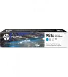 HP L0R09A tintapatron kék 10k No.981X (eredeti)