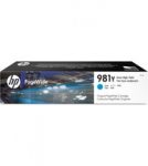 HP L0R13A tintapatron kék 16k No.981Y (eredeti)