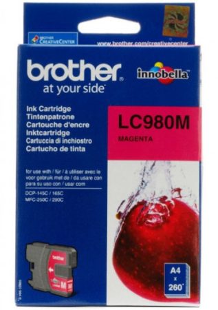 Brother LC980M tintapatron magenta (eredeti)