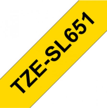 Brother TZe-SL651 24 mm széles 8 m hosszú szalagkazetta (Eredeti)
