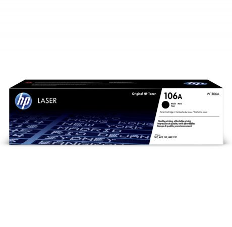 HP W1106A/ 106A fekete toner (eredeti)