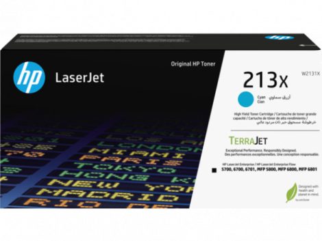 HP W2131X / 213X kék toner (eredeti)