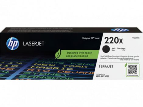 HP W2200X / 220X fekete toner (eredeti)