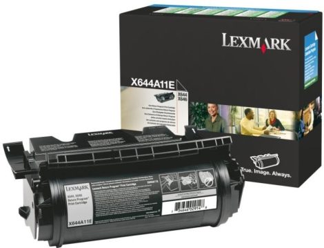 Lexmark X642 toner, 10K (eredeti)  X644A11E